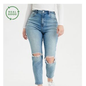 AE mom jeans
